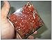 Jet International Exquisite A++ Red Jasper Flower of Life Chakra Orgone Pyramid Crystal Gemstones Copper Metal Mix Rare Healing Positive Energy Tetrahedron Sacred Geometry Memory
