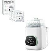 Momcozy KleanPal Pro Baby Bottle Washer & Momcozy Official Washing Block for Momcozy KleanPal Pro Baby Bottle Washer, 120 Tab