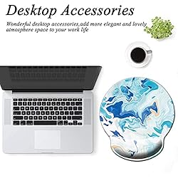 HEVITDA Ergonomic Mouse Pad with Wrist Rest Support