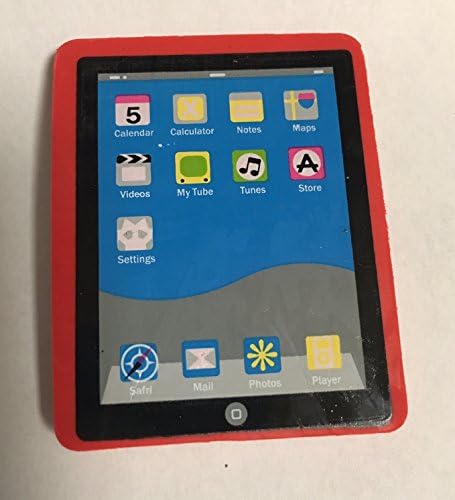 Red iPad Accessory For Your American Girl Doll. Fun Eraser Accessory.