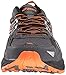 ASICS Men's Gel Venture 5 Running Shoe, Carbon/Black/Hot Orange, 13 M US