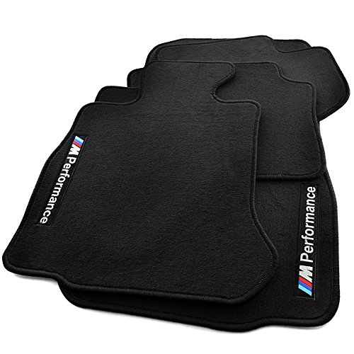 Buy BMW X5 Series F15 Black Floor Mats SET LHD Side Velcro Clip with