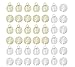 FANKUTOYS 40 Pcs Silver Plated Spiral Bead Cages Pendants for Jewelry Making,Size 25mm,30mm Color Silver,Gold