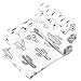 Kolamom Baby Muslin Swaddle Blankets 3 Pack 47