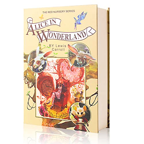 EIOUMAX Real Paper Diversion Book Safe with key Secret Box Collection