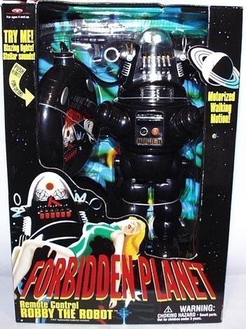 forbidden planet robot toy