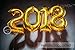 2018 BALLOONS NEW YEAR GRADUATION - Gold, 2018 New Years Eve Party Supplies Decorations - Graduation Party Supplies - Graduation Decorations - Gold Black and White Balloons for Events - Large 40 Inch