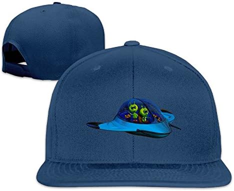 Aliens In Spaceship Unique Trucker Hats Unisex Style Hat
