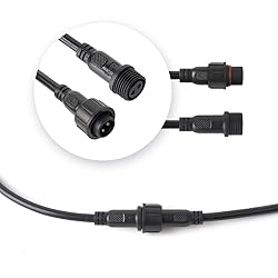 BTF-LIGHTING 5PCS 6.56ft 2meter 2 Pin