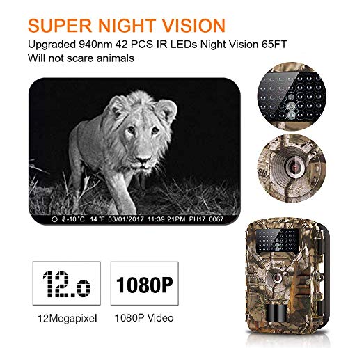 1 WOSPORTS+Activated+Waterproof+Scouting+Monitoring