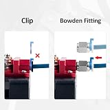Redrex Aluminum Bowden Extruder 40 Teeth MK8 Gear for Ender 3 V2 Pro CR10 3D view 6
