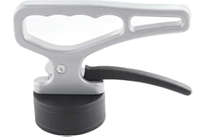 Rainorning Super Strong Magnet Lifter, Powerful Handheld Iron Suction Picker for Steel Plate Mold Handling (30KG)
