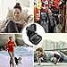 Mini Bluetooth Earbud, Smallest V4.2 Wireless Headphone with 8 Hours Playtime Invisible Headset Car earpiece with HD Mic & Charging Case 8 Times for iPhone and Android Smart Phones(One Pcs) (Black)