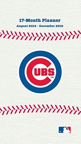 Turner Chicago Cubs 17 Month Planner, August 2015 - December 2016, 3.5 X 5" (8890569)