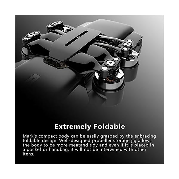 SCZZ Erwachsene Brushless Motor Drone, 4K HD GPS-Drohne Mit Kamera, 18 Minuten Flugzeit, GPS-Smart-Rückkehr Nach Hause… – Bild 5
