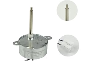 CONQUERALL TYC-40 Synchronous Motor AC 12V 5r/min CW/CCW Shaft 35mm for Christmas Ornamen