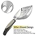 Moptrek dyWoof Durable Stainless Steel Grip Sifter with Deep Shovel Heavy Garden Sculpture Outdoor Decoration