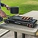 Portable Camping Stove Top and Grill for Cooking Outdoors, Double Burner Fueled by Butane Gas - Leaderware