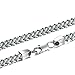 Besteel Stainless Steel 6MM Mens Curb Charm Necklace for Men Chain Link Punk Rock Biker 20-30 Inch
