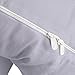 AngQi Cotton Pregnancy/Maternity Pillowcase, C Shaped, White