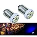 PA 10PCS #1893 #44 #47 #756 #1847 BA9S 4SMD LED Wedge Pinball Machine Light Bulb Blue-6.3V