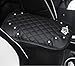 Sino Banyan Car Leather Crown Center Console Cover,Decoration Pad Cushion(7.67 x 11.81 inch),Black