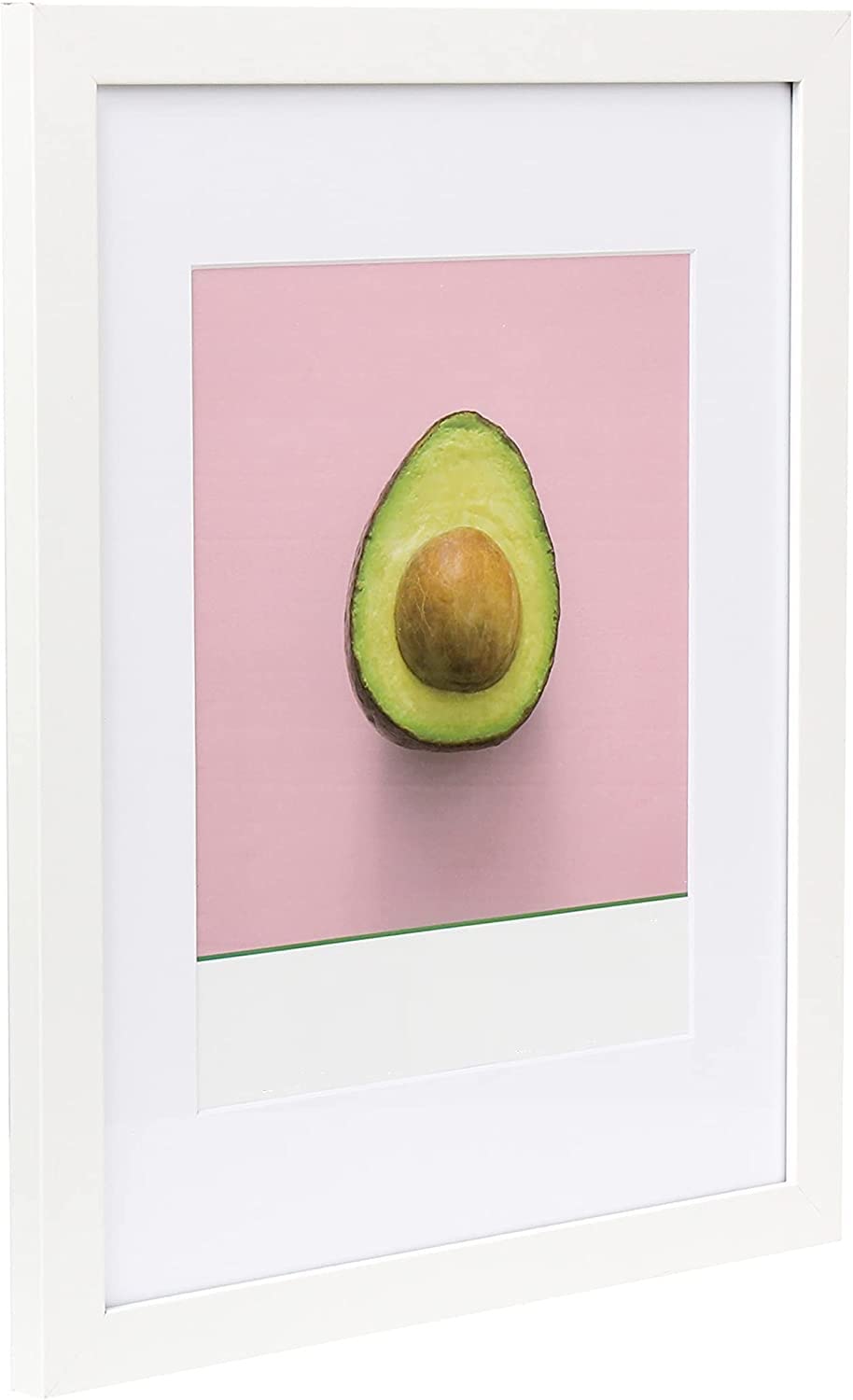 Modern Style MDF Picture Frame A4 Size Poster Home Decoration Photo Frames Freestanding & Wall Mountable Table Top Certificate Document Frames (A4 (21x30 cm), White) — image 1