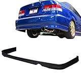 TC Sportline BO-HOCI991223 T-R Style Polyurethane PU Rear Bumper Lip Spoiler for 1999-2000 HONDA CIVIC COUPE SEDAN