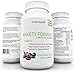 Simple Organix Natural Anxiety Relief, Stress Relief, and Mood Support Supplement - 60 Veggie Capsules
