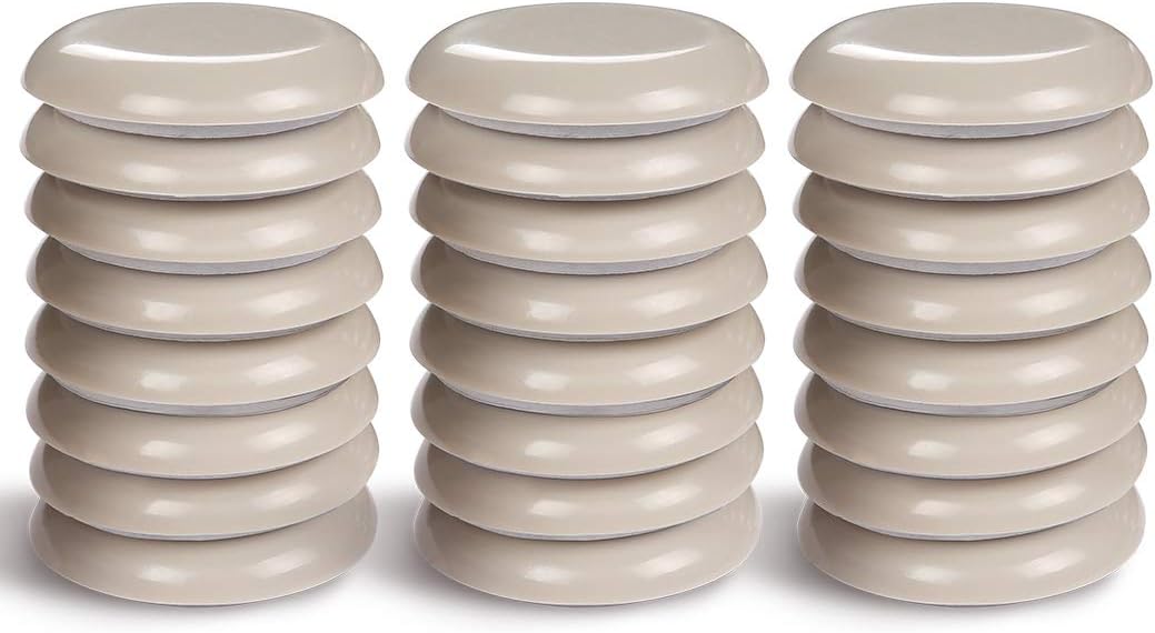 Ezprotekt 45 mm Self-Stick Furniture Sliders 24 Pack