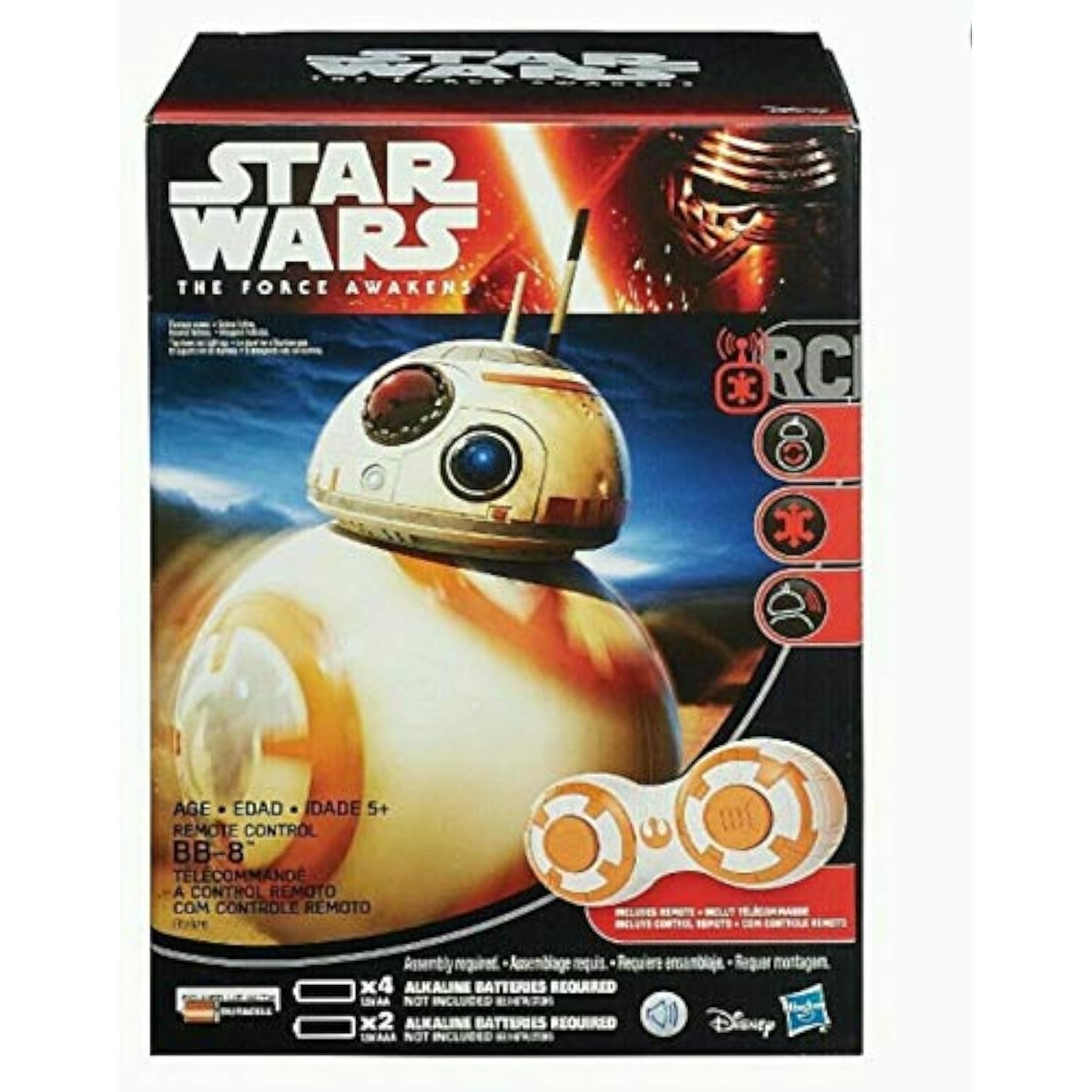 Star Wars The Force Awakens Hasbro Remote Control BB-8 - Target