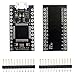 KOOKYE 3PCS Black Pro Micro Board ATmega32U4 5V/16MHz Module Board with 2 Row Pin Header for Arduino Leonardo Black