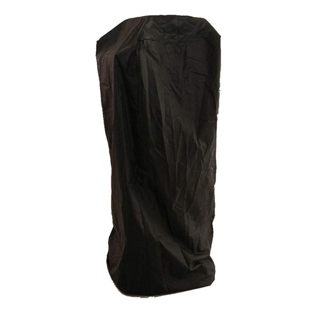 Patio Heater Cover, Heavy Duty Waterproof Garden Outside Round Furniture Protector, Terrace Heating Cover with Zipper Closure, 221x53x61cm