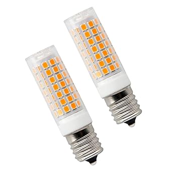 Bombilla LED E17 de 8 W regulable para horno de microondas, base ...