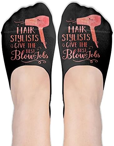 Give The Best Blowjobs Hairdresser Socks Boat Low Cut Thin No Show Deodorant Sock Non Slip For Women