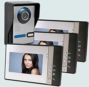 YobangSecurity 7 inch Wired Video Door Phone Doorbell Home