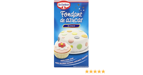 Dr. Oetker - Fondant de azúcar - Listo para usar - 300 g ...