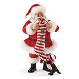 Department 56 Possible Dreams Santa Claus “Got Catnip?” Clothtique Christmas Figurine