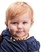 Baltic Amber Teething Necklace (Unisex - Multicolor - 12.5 Inches) Gift Set + FREE Silicone Teething Pendant ($15 Value) Handcrafted, 100% USA Lab-Tested Authentic Amber - Natural Teething Pain Relief
