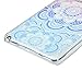 MOLLYCOOCLE Galaxy Note 4 Case, [3 pcs] Color Clear Totem Flower Pattern Design PC Hard Plastic Back Cover Skin Shell Cover for Samsung Galaxy Note 4