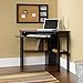 Sauder Beginnings Corner Computer Desk, Cinnamon Cherry finish