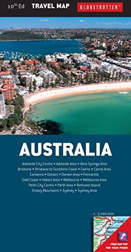 Download Australia Travel Map (Globetrotter Travel Map) Download Australia Travel Map (Globetrotter Travel Map)