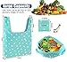 Reluen Reusable Shopping Bags, L, colorful