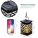 TomCare Solar Lights Solar Lanterns Dancing Flame Outdoor Hanging Lanterns Lights Decoration Lighting Solar Powered Waterproof Umbrella Lanterns Night Light Auto Sensor for Garden Patio Yard (4)