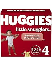 Huggies Little Snugglers Baby Diapers, Size 4, Mega Colossal, 120 Ct