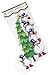 Wilton Dimensions Counted Cross Stitch 'Trimming The Tree' Personalized Christmas Stocking Kit, White Aida, 16'', 14 Count