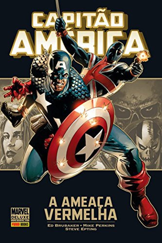 Livro Capitão America   A Ameaca Vermelha