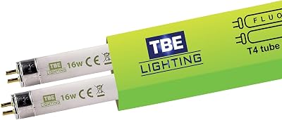 TBE Lighting T4 480mm 16W Fluorescent Tube G5 Base Soft White 3500K 2 Pack
