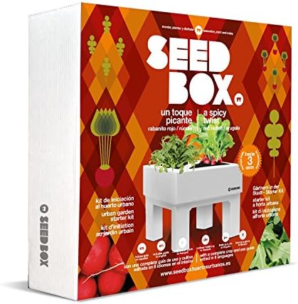 SeedBox SBCOME - Huerto Urbano de canónigos y Espinacas (Colección ...