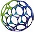 Rhino Toys Original Oball, Blue/Green/Purple